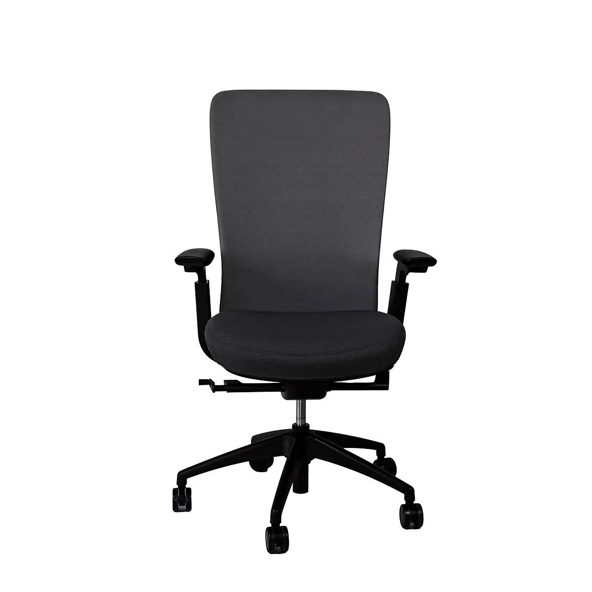 Siège de bureau ergonomique Ramses noir – assise ressorts, synchrone 4 positions, accoudoirs 4D - Sièges de bureaux-2