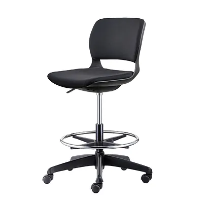 Fauteuil de bureau assis/debout Paris Design Claudio Bellini réglable avec roulettes autobloquantes - Sièges de bureaux-2