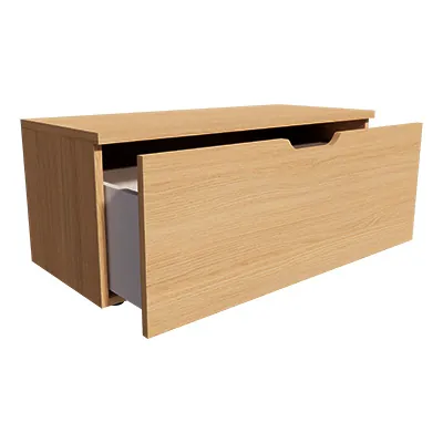 Caisson tiroir Store Vicenza 100 x 42,7 x 40 cm – Meuble de rangement pour magasin - Caissons de rangement-2