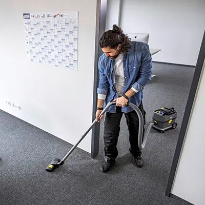 Aspirateur Karcher© T 10/1 HEPA – Gris anthracite / Jaune - Aspirateurs-3