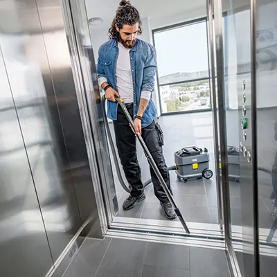 Aspirateur Karcher© T 10/1 HEPA – Gris anthracite / Jaune - Aspirateurs-4