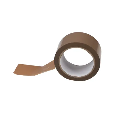 Ruban adhésif PVC havane 48 mm x 66 m - Ruban adhésif emballage - Lot de 6 - Rubans adhésifs et dévidoirs-2