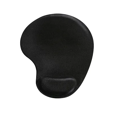 Tapis de souris ergonomique avec repose-poignet SIGN noir 225 x 200 mm - Ergonomie bureautique -1