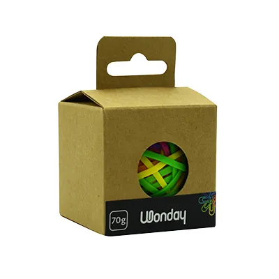 Balle de Bracelets Élastiques Multicolores 70g - Bracelets élastiques caoutchouc-1