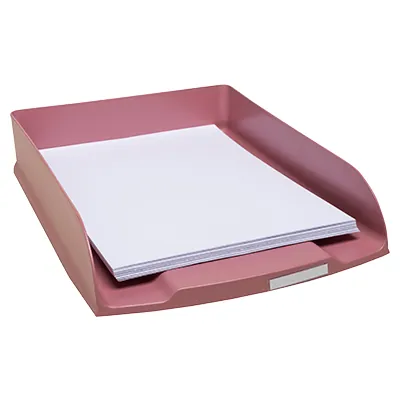 Corbeille à courrier Combo Styli Skandi vieux rose – Format A4+ - 500 feuilles - Corbeilles à courrier et revues