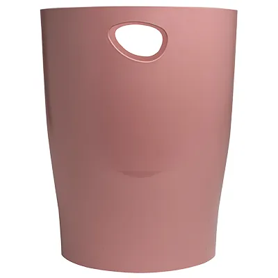 Corbeille à papier Ecobin Skandi vieux rose 15L - Corbeilles à papier-1