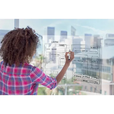 Feuilles tableau 60 x 80 cm transparent effaçable Nobo Instant - Paquet de 25 feuilles - Porte-affiches adhésifs-4