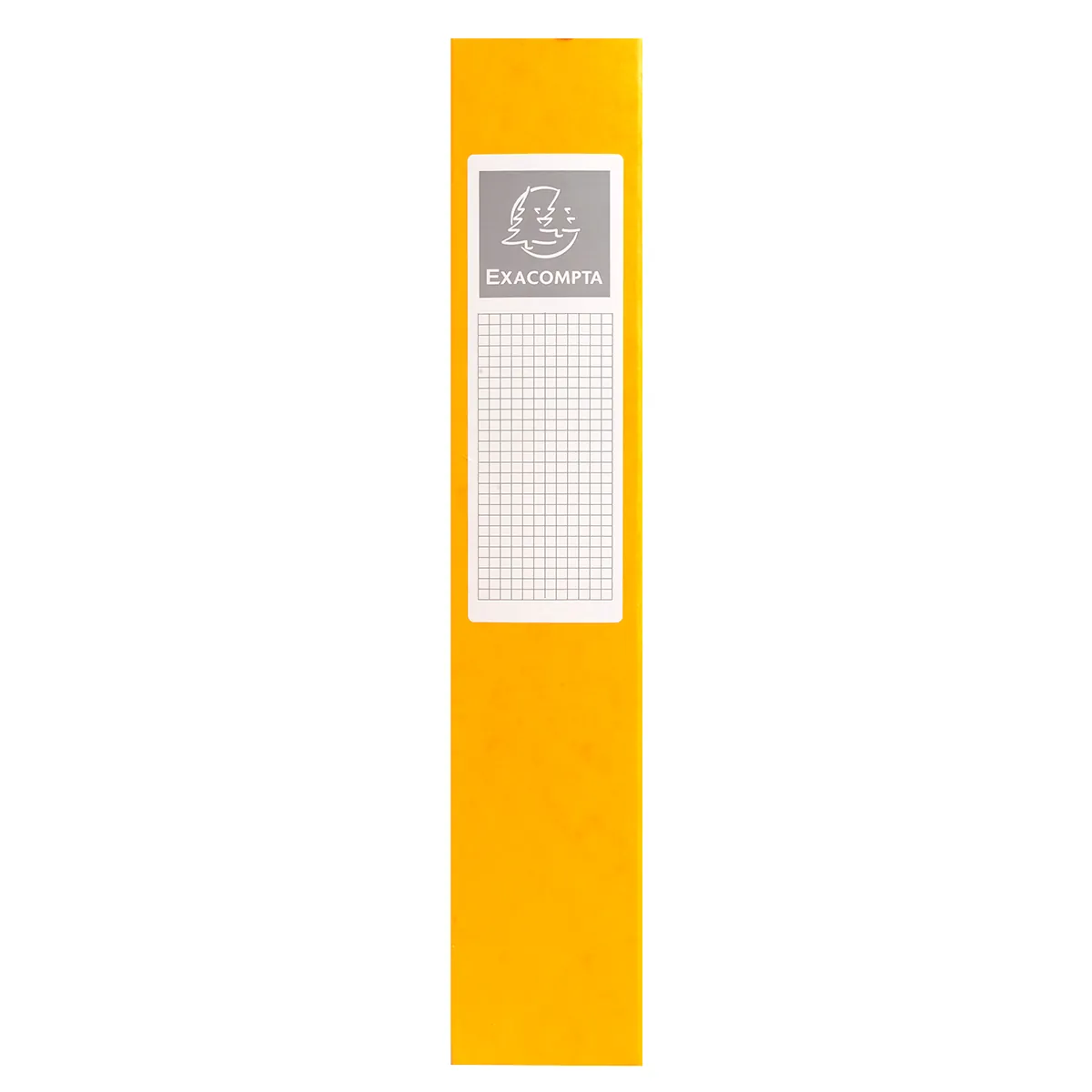 Boîte de classement A4 Dos 60 mm fermeture élastique carte lustrée Exabox - Jaune - Boîtes archives, Boîtes de transfert-1