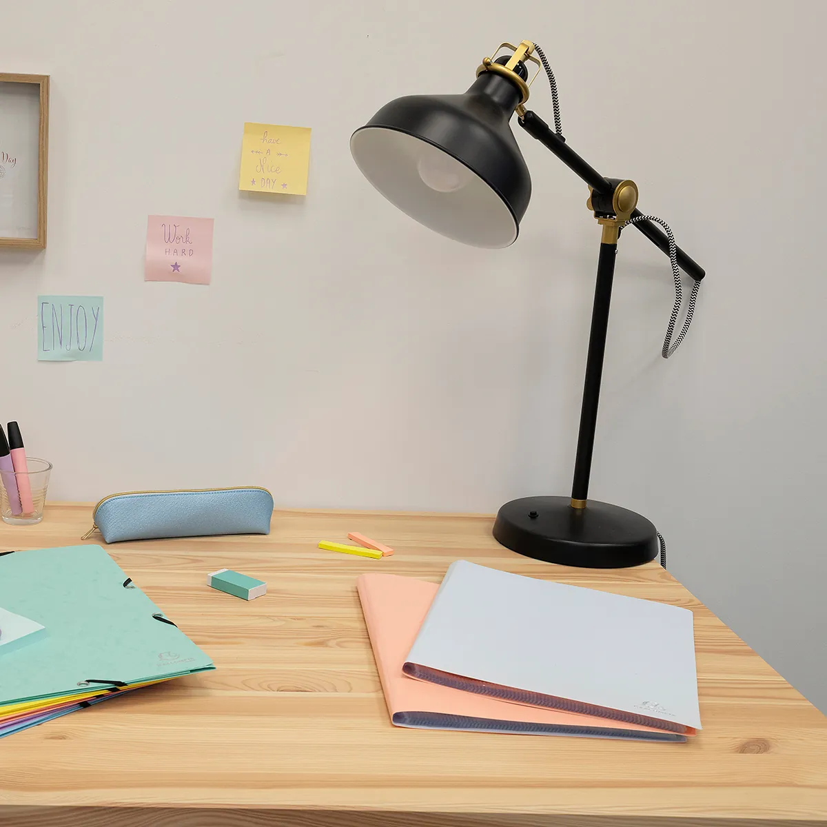 Protège-documents 60 vues Pastel Aquarel A4 - Protèges-documents, Porte-vues-6