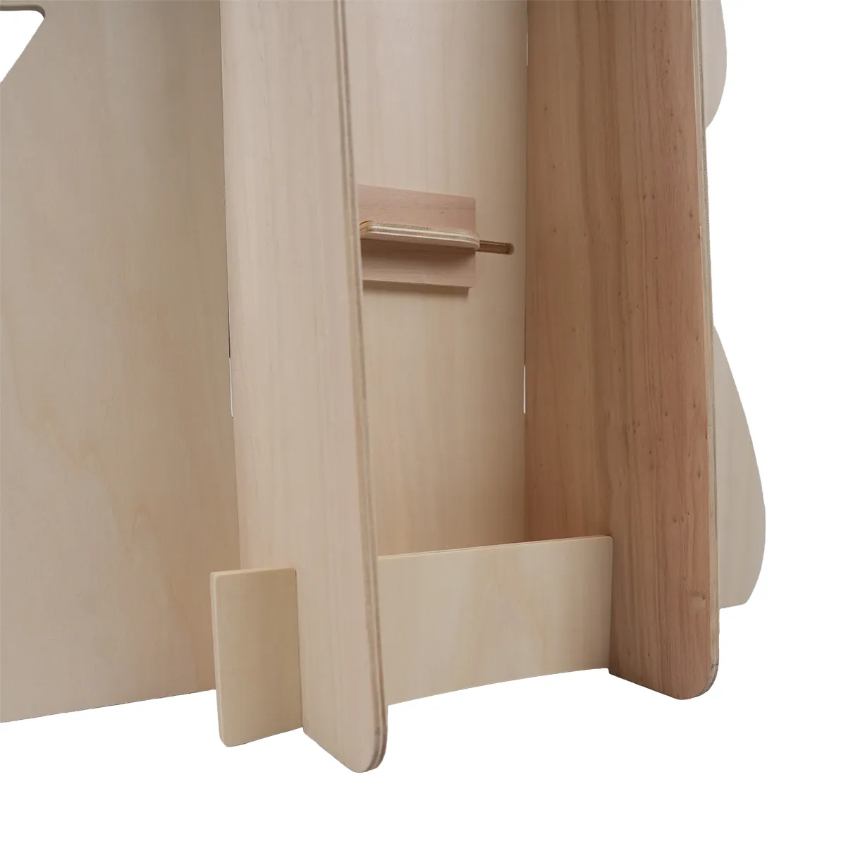 Étagère sapin bois peuplier 80 x 41 x H 140 cm - Présentoir bois - Étagères en bois-6