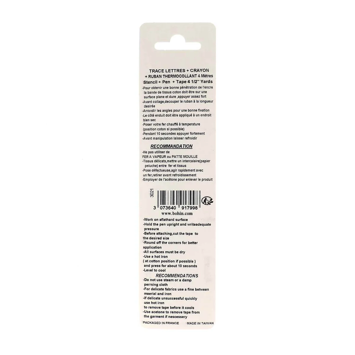 Étiquettes Thermocollantes Personnalisables pour Vêtements - Marqueurs-2