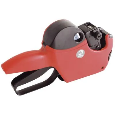 Étiqueteuse prix numérique Jolly rouge – pour étiquettes 21 x 12 mm - Étiqueteuses