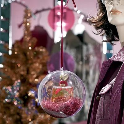 Boule transparente ø 12 cm à remplir - Boule plexiglas - Boule de Noël transparente - Lot de 12 - Accessoires et Objets déco-4