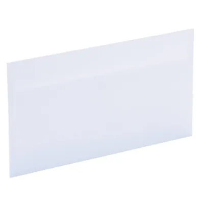Enveloppe blanche DL 110 x 220 mm 80g sans fenêtre La Couronne - Paquet de 500 - Enveloppes blanches