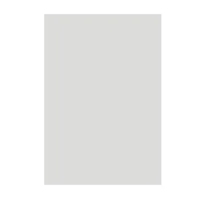 Plaque plastique pour stop-trottoirs - Transparent - 61,4 x 86,1 cm - Stop trottoir