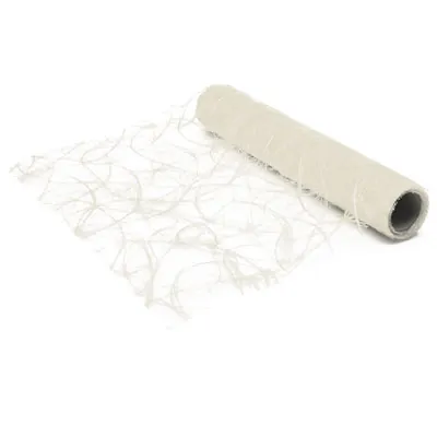 Chemin de table Sizoweb 30 cm x 5 m - Chemin de table intissé - Ivoire - Chemins de table jetables, Sets de table papier