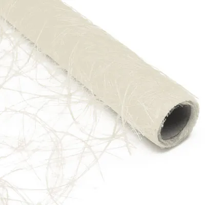 Chemin de table Sizoweb 30 cm x 5 m - Chemin de table intissé - Ivoire - Chemins de table jetables, Sets de table papier-1