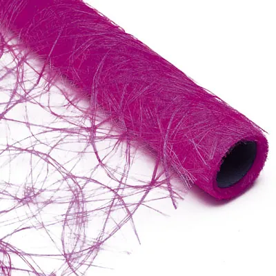 Chemin de table Sizoweb 30 cm x 25 m - Chemin de table intissé - Prune - Chemins de table jetables, Sets de table papier-1