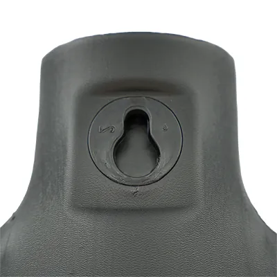 Buste femme plastique H 60 cm - Torse femme - Noir - Bustiers et fessiers-3