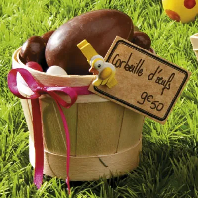 Panier bourriche bois rond 8,5 x 8 cm - Paniers bois, Caisses bois-3