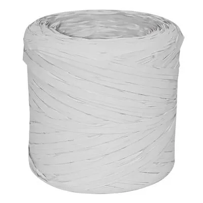 Raphia synthétique blanc 200m - Raphias