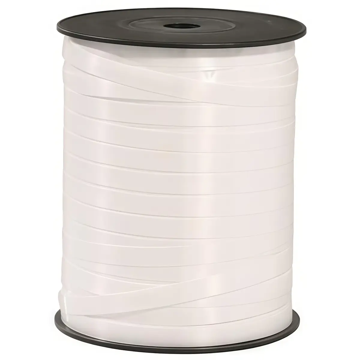 Bolduc mat blanc standard 7 mm x 500 m polypropylène - Bolducs unis