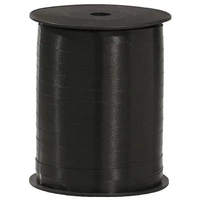 Bolduc mat noir standard 7 mm x 500 m polypropylène - Bolducs unis