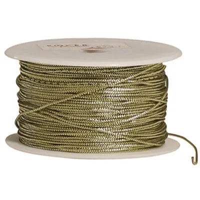 Cordon fil or nylon ø 0,8 mm x 100 m - Rubans tissu, Cordons