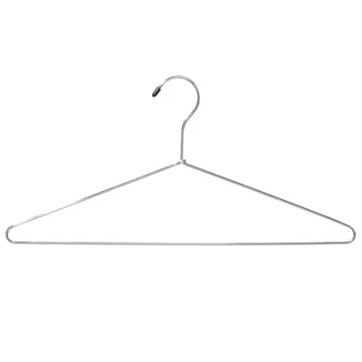 Cintre métal fil 41,5 cm gris - Lot de 50 - Cintres métal