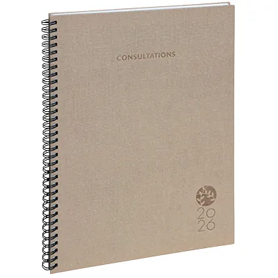 Agenda semainier consultations 2026 spiralé 21x29,7cm, Exacompta Forever® - Agendas-Répertoires-1