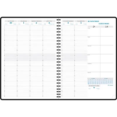 Agenda semainier consultations 2026 spiralé 21x29,7cm, Exacompta Forever® - Agendas-Répertoires-2