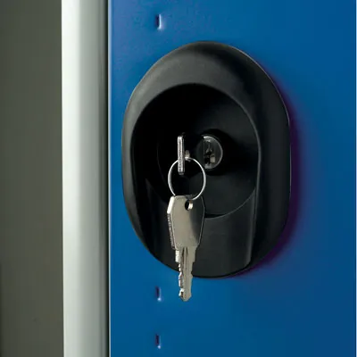 Vestiaire atelier multicasier 4 portes - Vestiaires-6