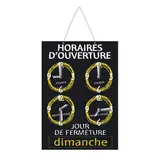 Panneaux horaires “Rondo”