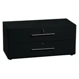 Meuble bas 2 tiroirs + serrure