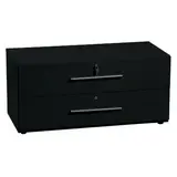 Meuble bas 2 tiroirs + serrure