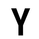 Lettre adhésive Y