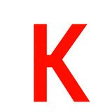 Lettre adhésive K