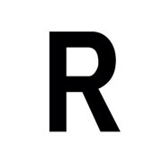 Lettre adhésive R