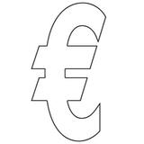 Lettres et Chiffres adhésifs euro