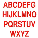 Lettres adhésifs 