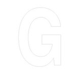 Lettre adhésive G