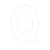 Lettre adhésive Q