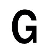 Lettre adhésive G