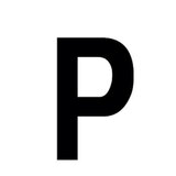 Lettre adhésive P