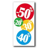 Affiche -20/-30/-40/-50 % - Affiches prix et pourcentages