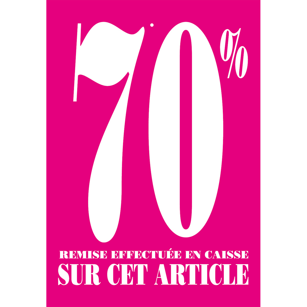 Étiquettes -70%