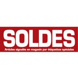 Affiche Soldes 140 x 45 cm - Affiche promo
