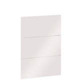  Façade pour comptoir blanche brillante 55 x 83 cm