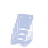 Porte-brochures 4 cases A5