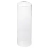 Bac de présentation rond plexi ø 15 x H 40 cm - Vitrine tube plexi - Bac cylindrique